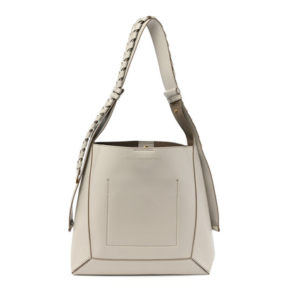 Stella McCartney Alter Nappa Braided Shoulder Bag Clay 1 of 9