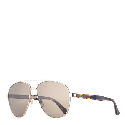 Gucci Aviator Sunglasses GG0054S Gold 1 of 6