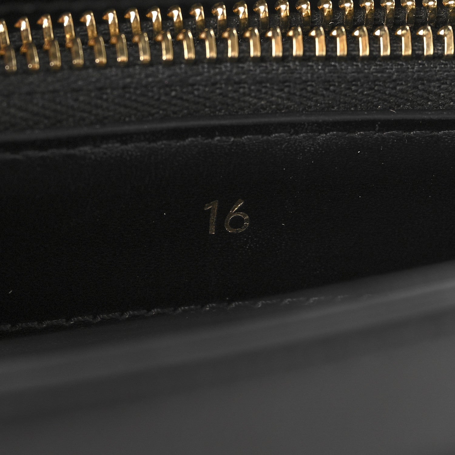 Celine Satinated Calfskin Small 16 Top Handle Bag Black 7 of 15