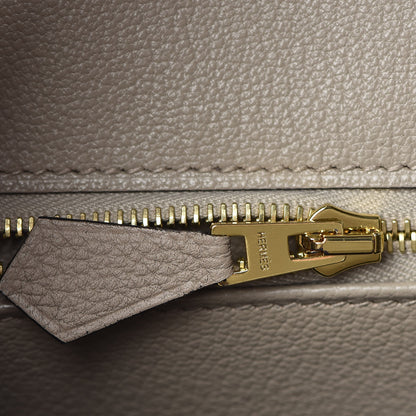 Hermes Togo Birkin 25 Gris Tourterelle 30 of 38