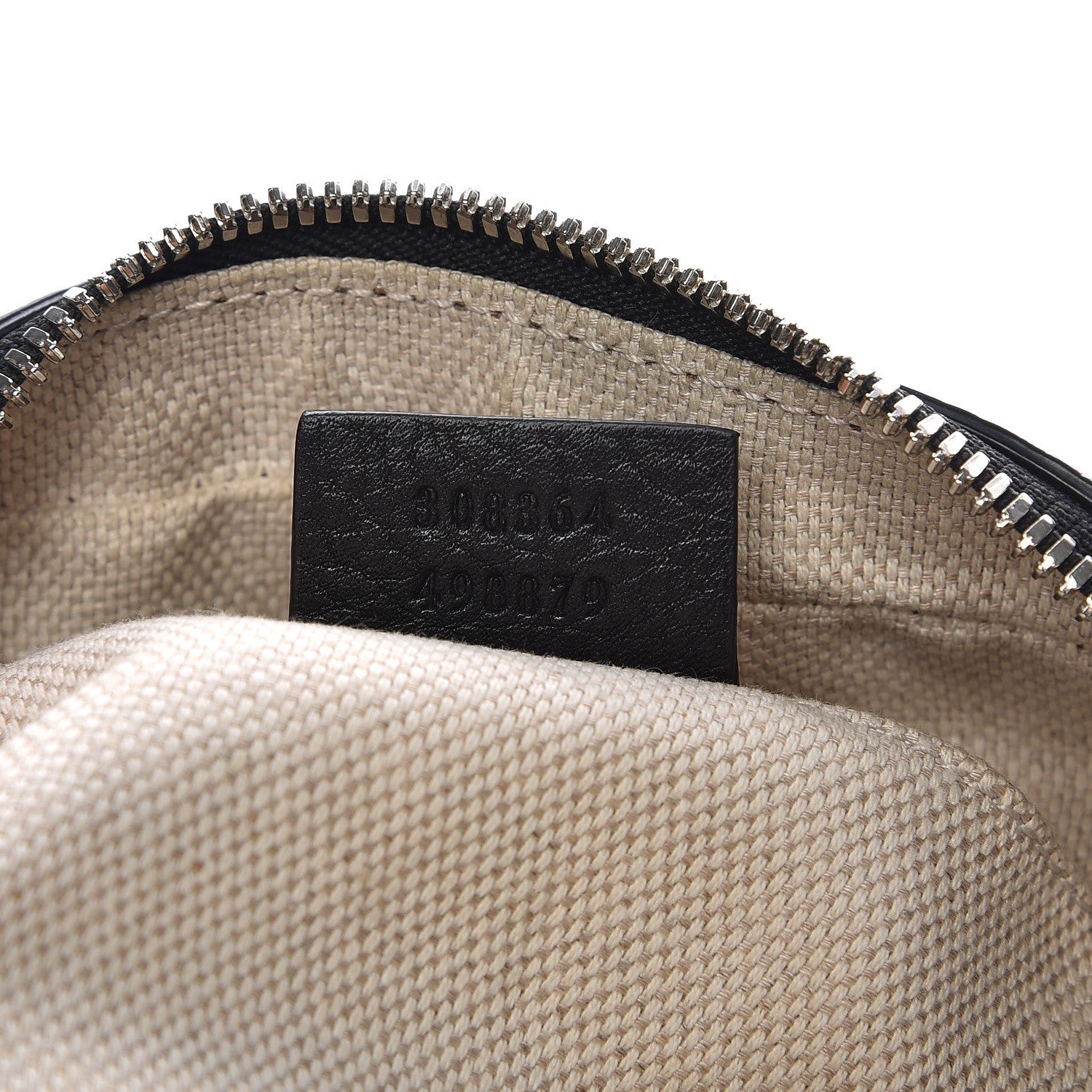 Gucci Pebbled Calfskin Studded Small Soho Disco Bag Black 7 of 8