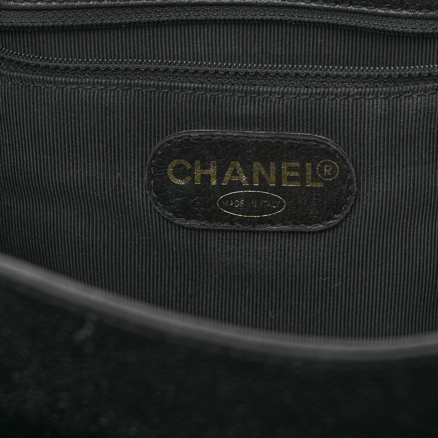 Chanel Caviar Shoulder Bag Black 7 of 14