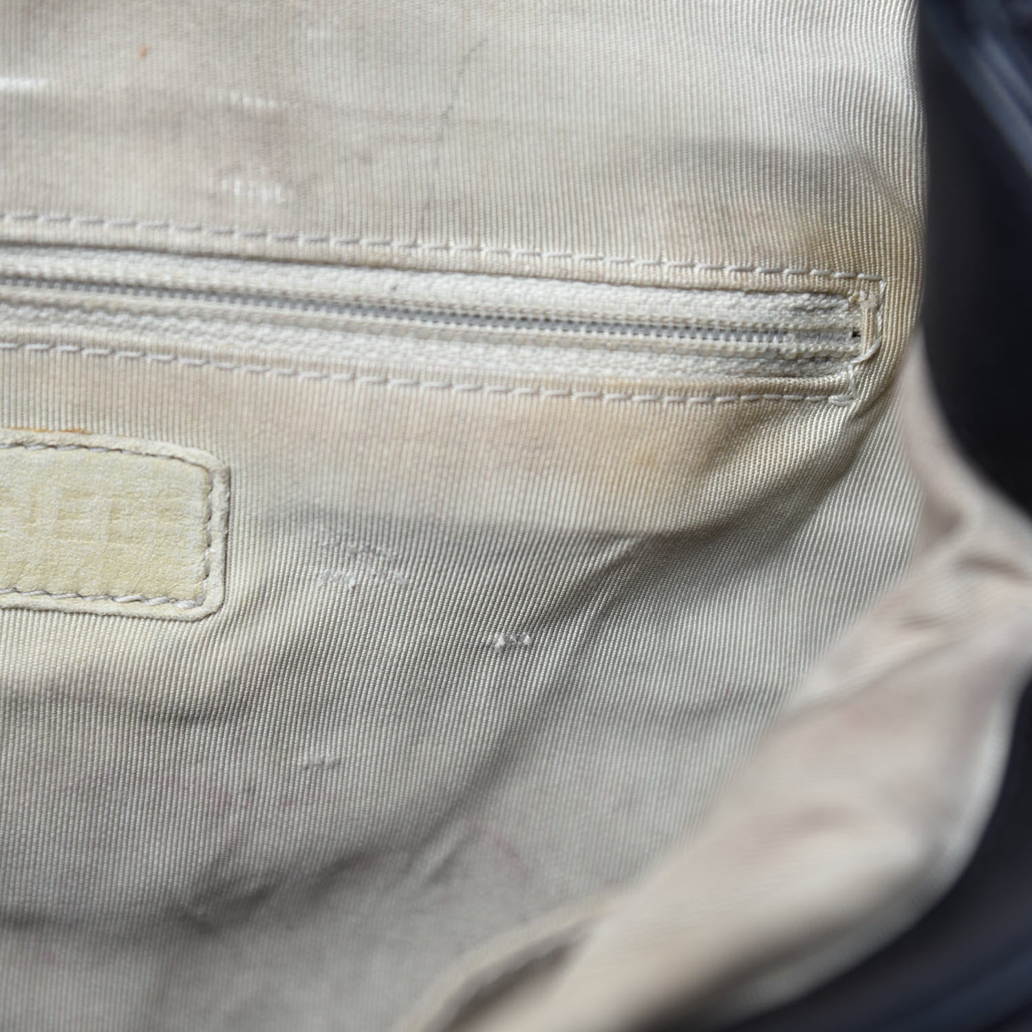 Chanel Washed Lambskin Quilted Large Chain Around Messenger Black 10 of 13