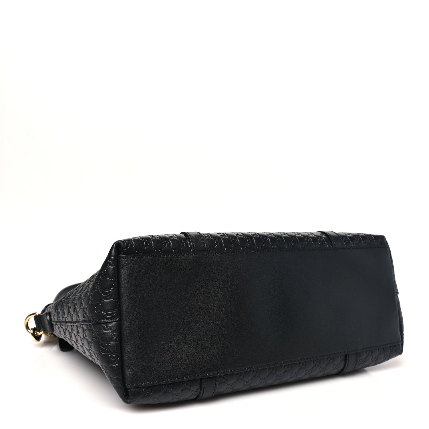 Gucci Soft Microguccissima Small Zippered Satchel Black 4 of 10