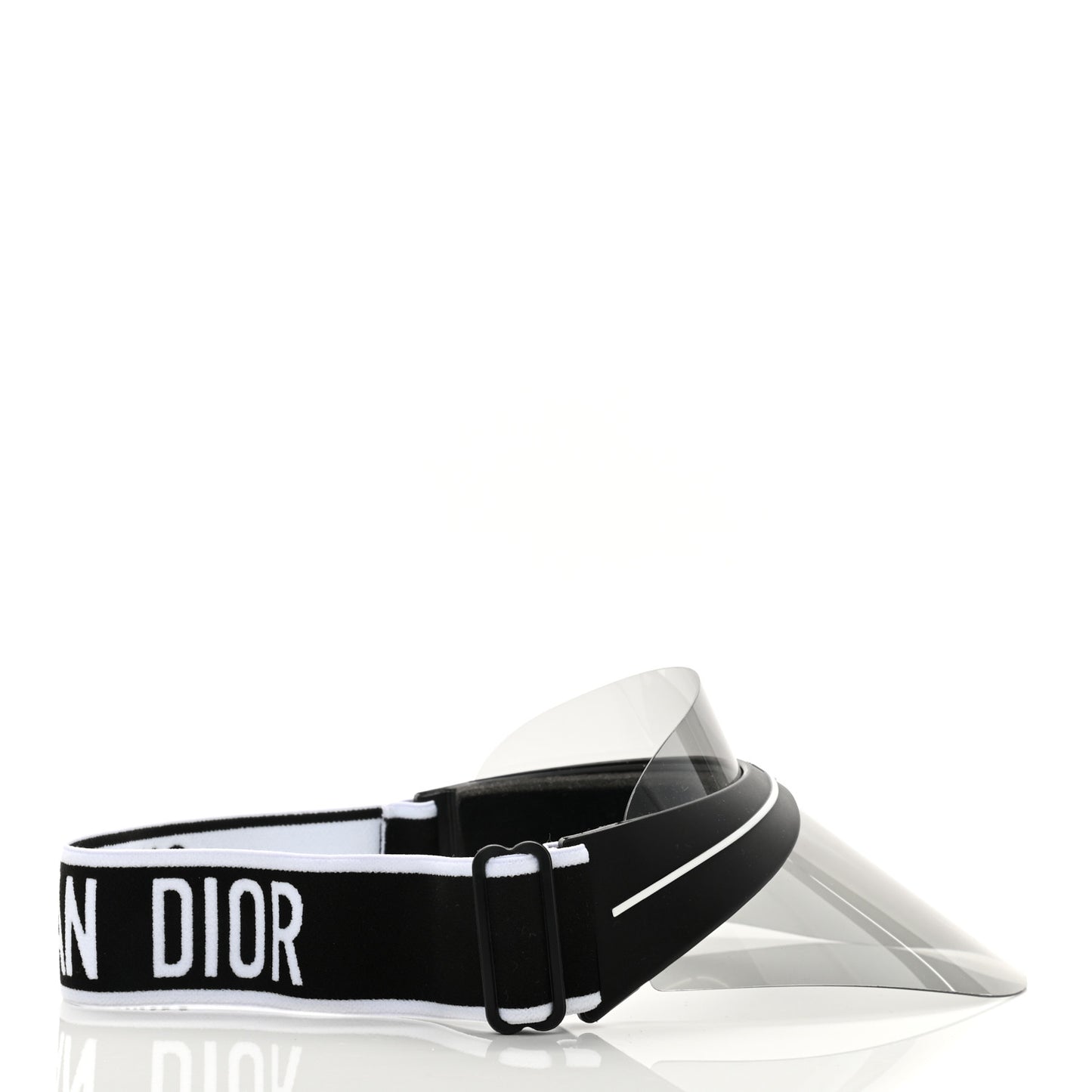 Mirrored DiorClub1 Sun Visor Black