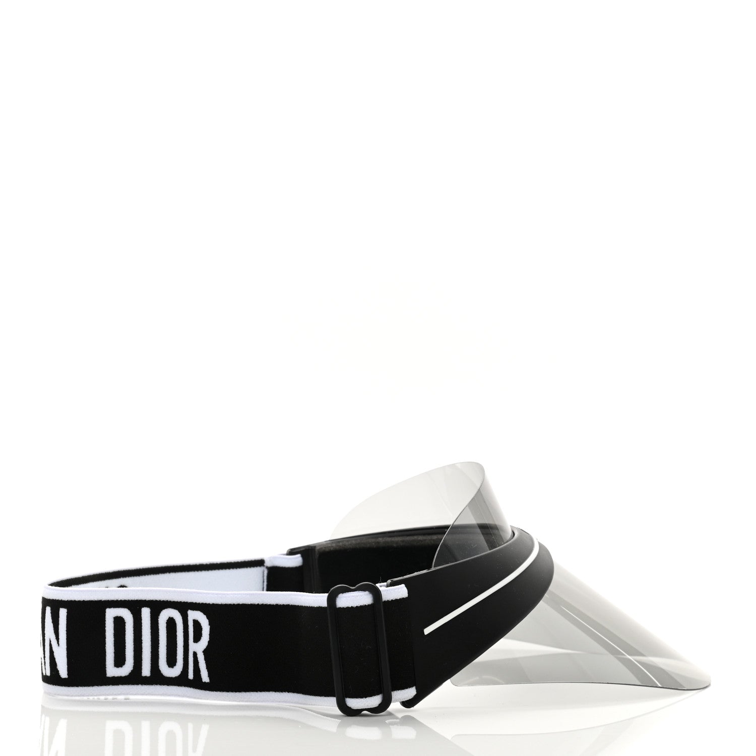 Christian Dior Mirrored DiorClub1 Sun Visor Black 5 of 9