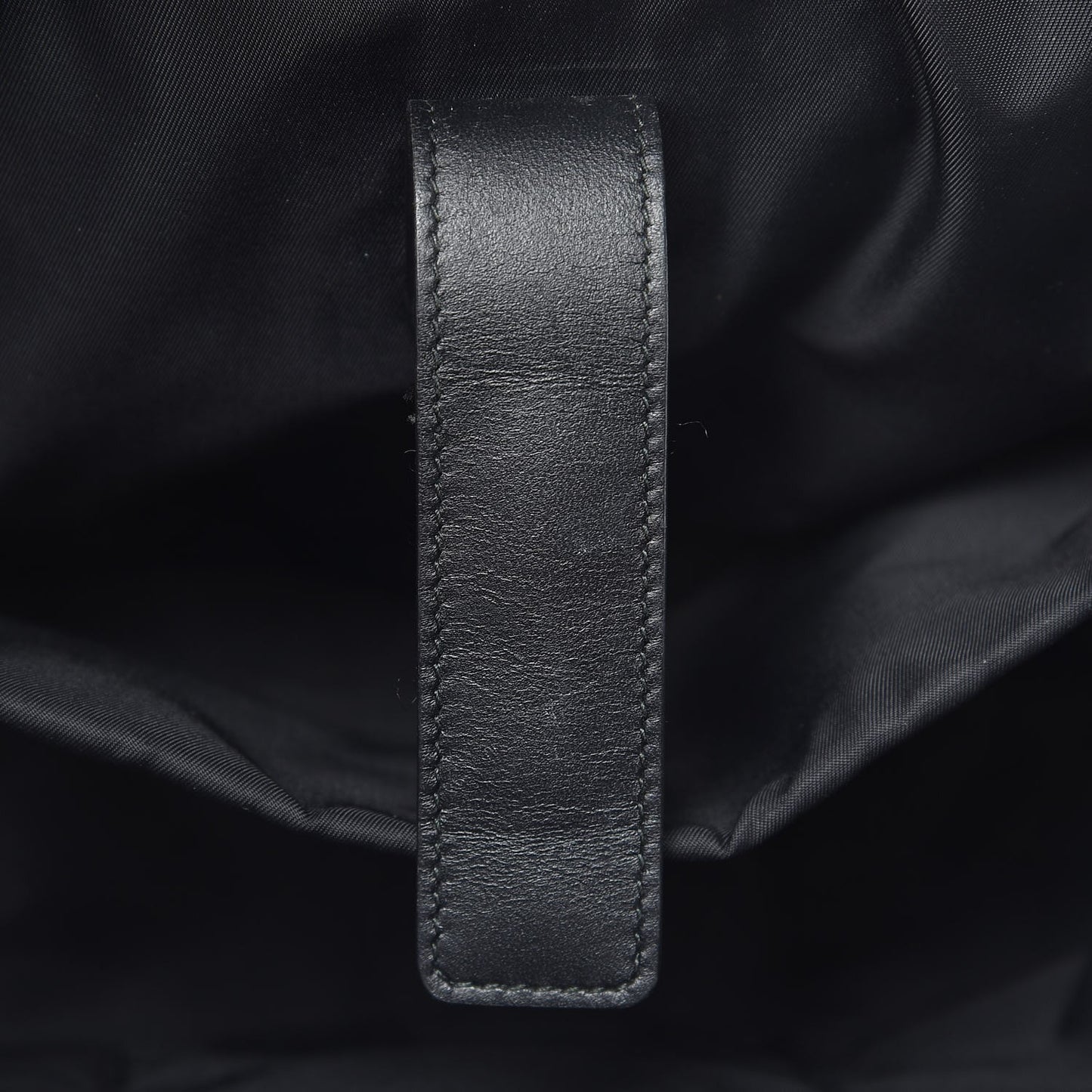 GG Supreme Monogram Web Dome Backpack Black