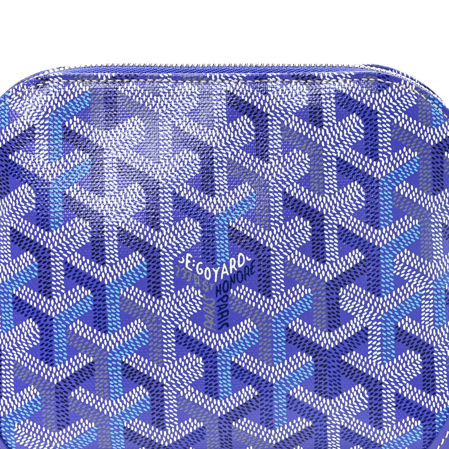 Goyardine Vendome Toiletry Pouch Blueberry Purple