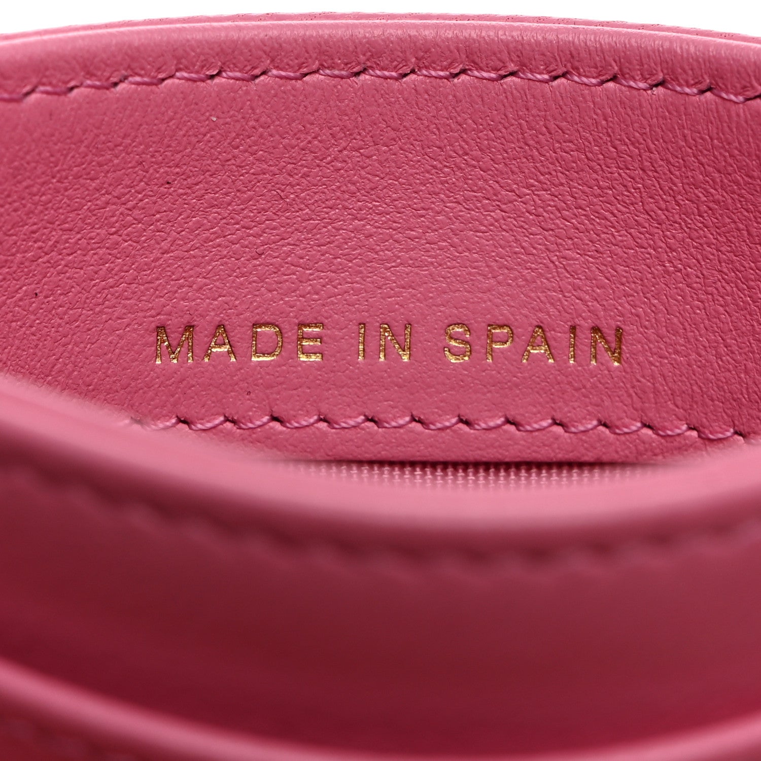 Chanel Lambskin Quilted Chanel 19 Card Holder Pink 7 of 9