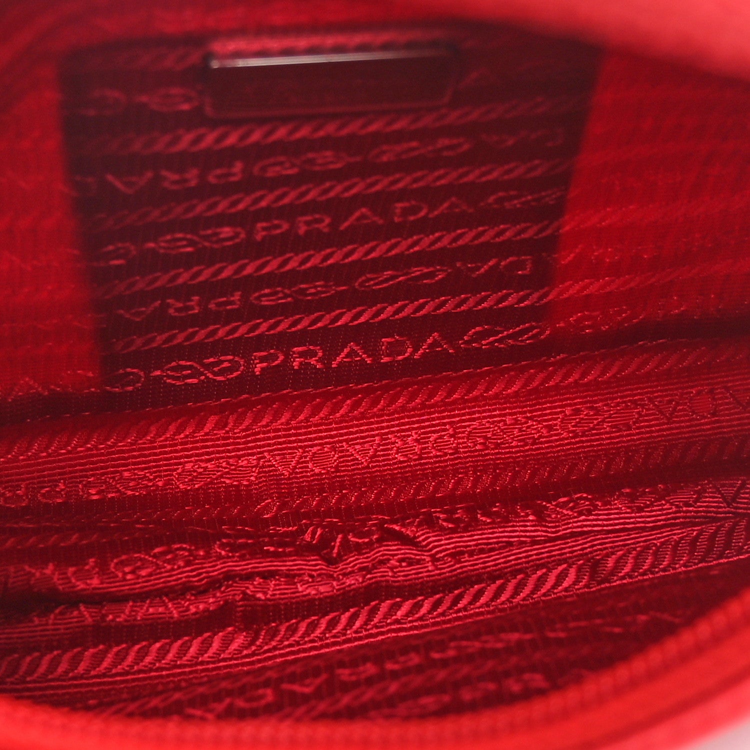 Prada Tessuto Nylon Mini Re-Edition 2000 Bag Rosso 5 of 9