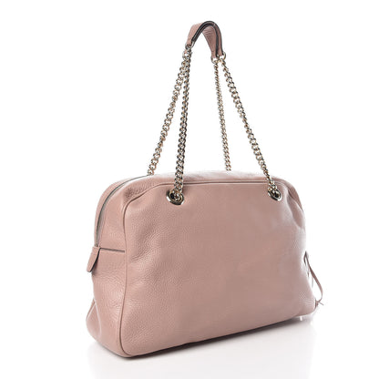 Gucci Cellarius Calfskin Medium Soho Bowler Dark Cipria 3 of 13