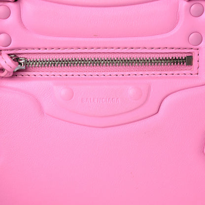 Balenciaga Cake Calfskin Tonal Hardware Mini Neo Classic City Rose 14 of 18