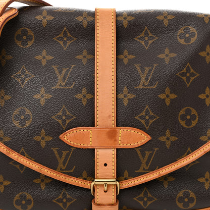 Louis Vuitton Monogram Saumur 30 8 of 12