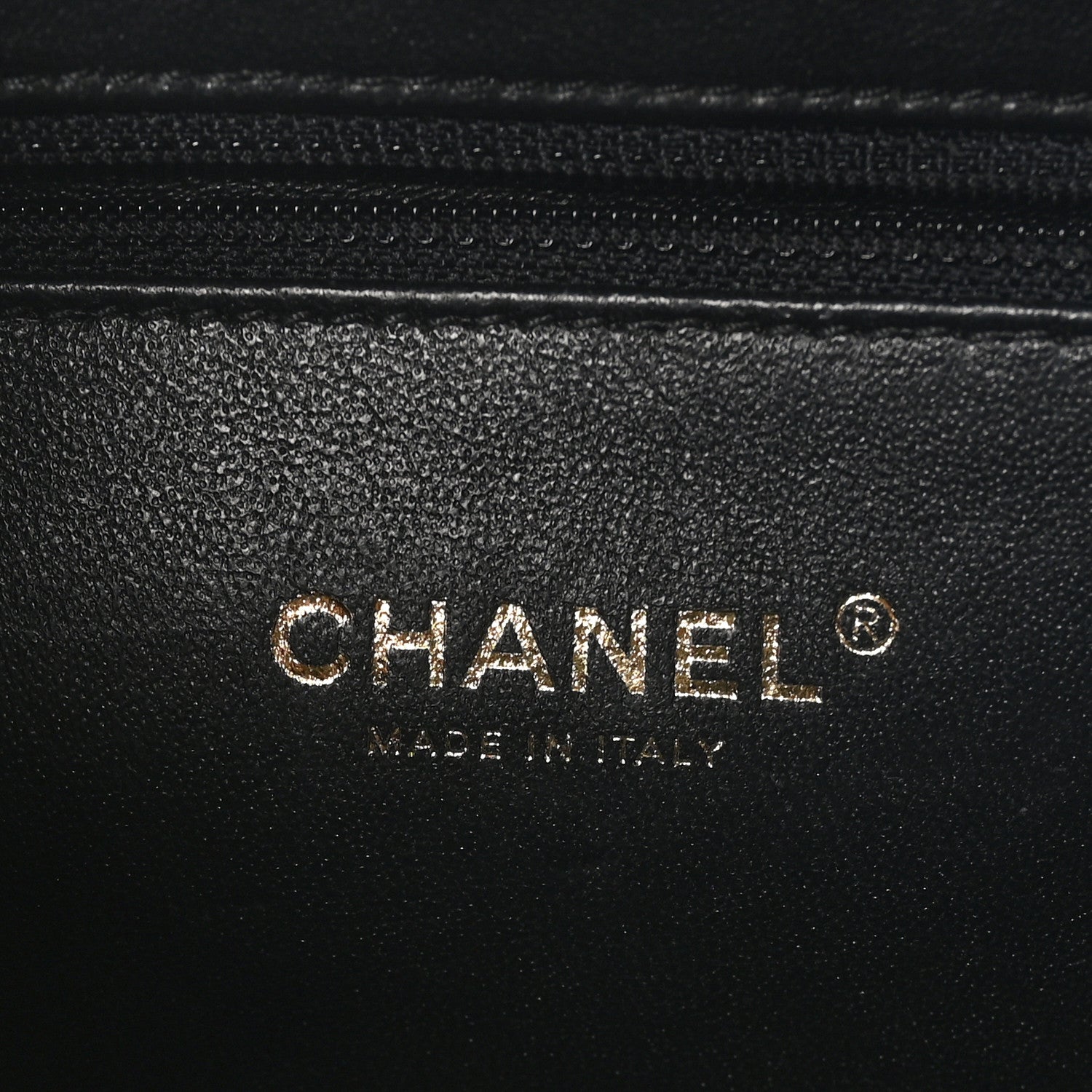 Chanel Caviar Quilted Medium CC Filigree Vanity Case Navy Black 6 of 10