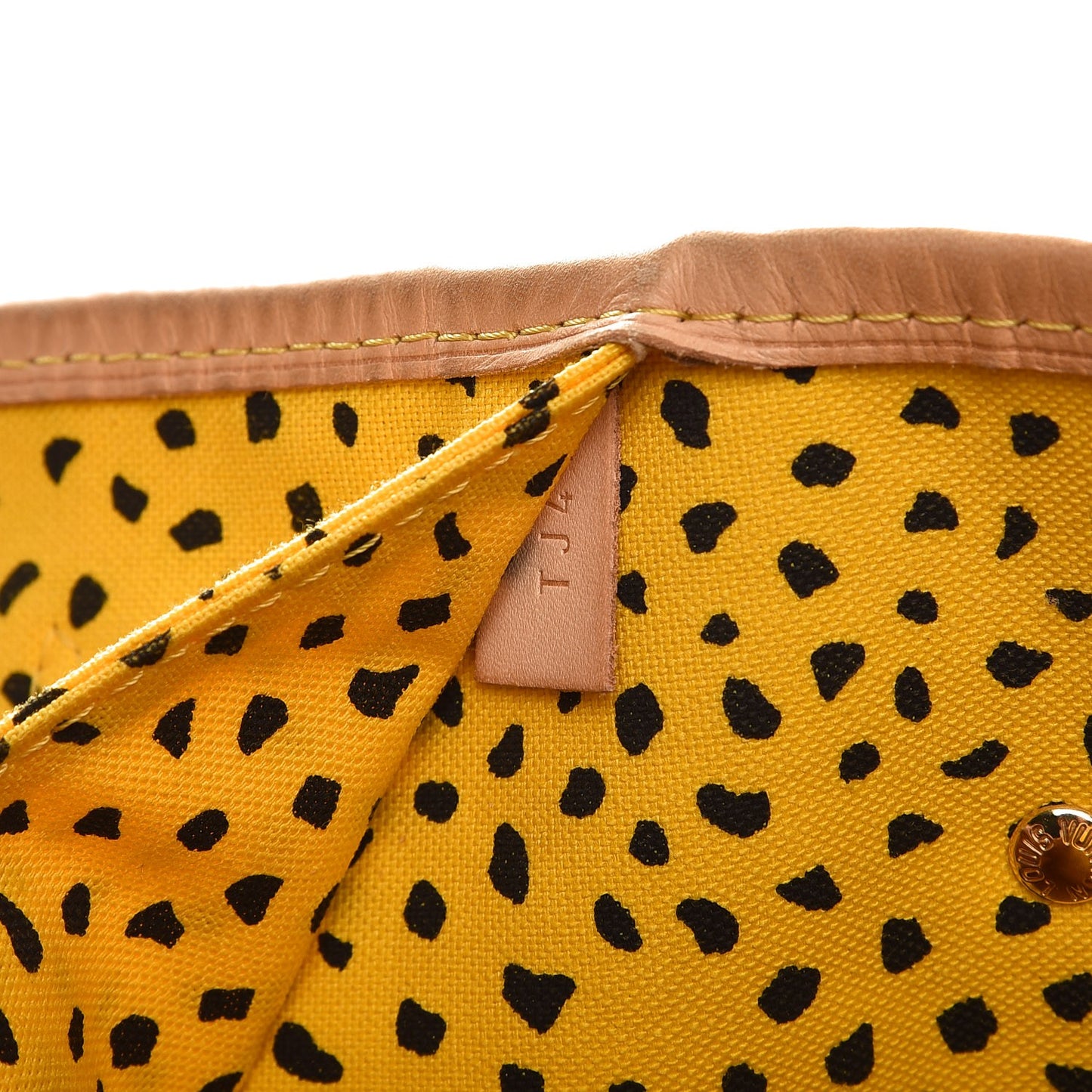Monogram Kusama Waves Neverfull MM Yellow
