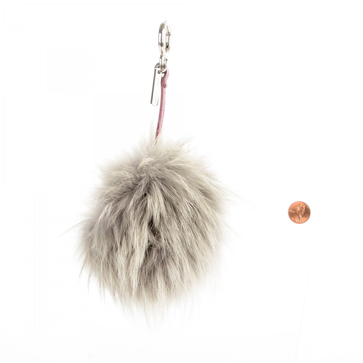 Fox Fur Jessy Jr Monster Bag Bug Charm Lilla Multicolor Perla