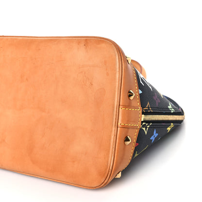 Louis Vuitton Monogram Multicolor Alma Black 8 of 8
