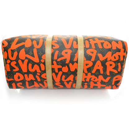 Louis Vuitton Monogram Graffiti Keepall 50 Orange 3 of 8