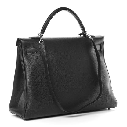 Hermes Togo Kelly Retourne 40 Black 3 of 42