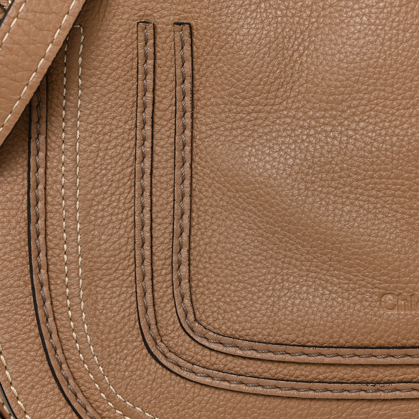 Calfskin Medium Marcie Satchel Nut