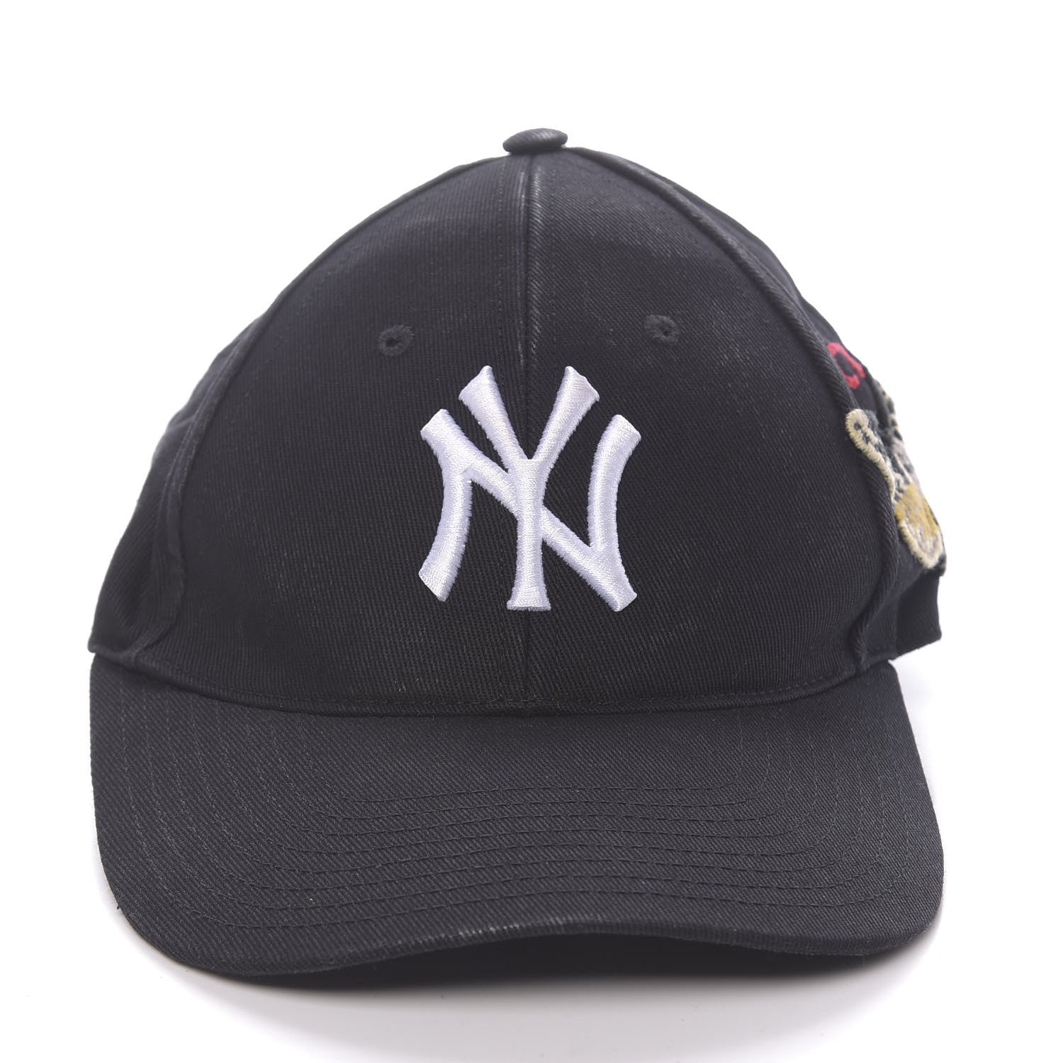 Gucci X MLB Cotton NY Yankees Baseball Hat 57-61 Navy 4 of 9