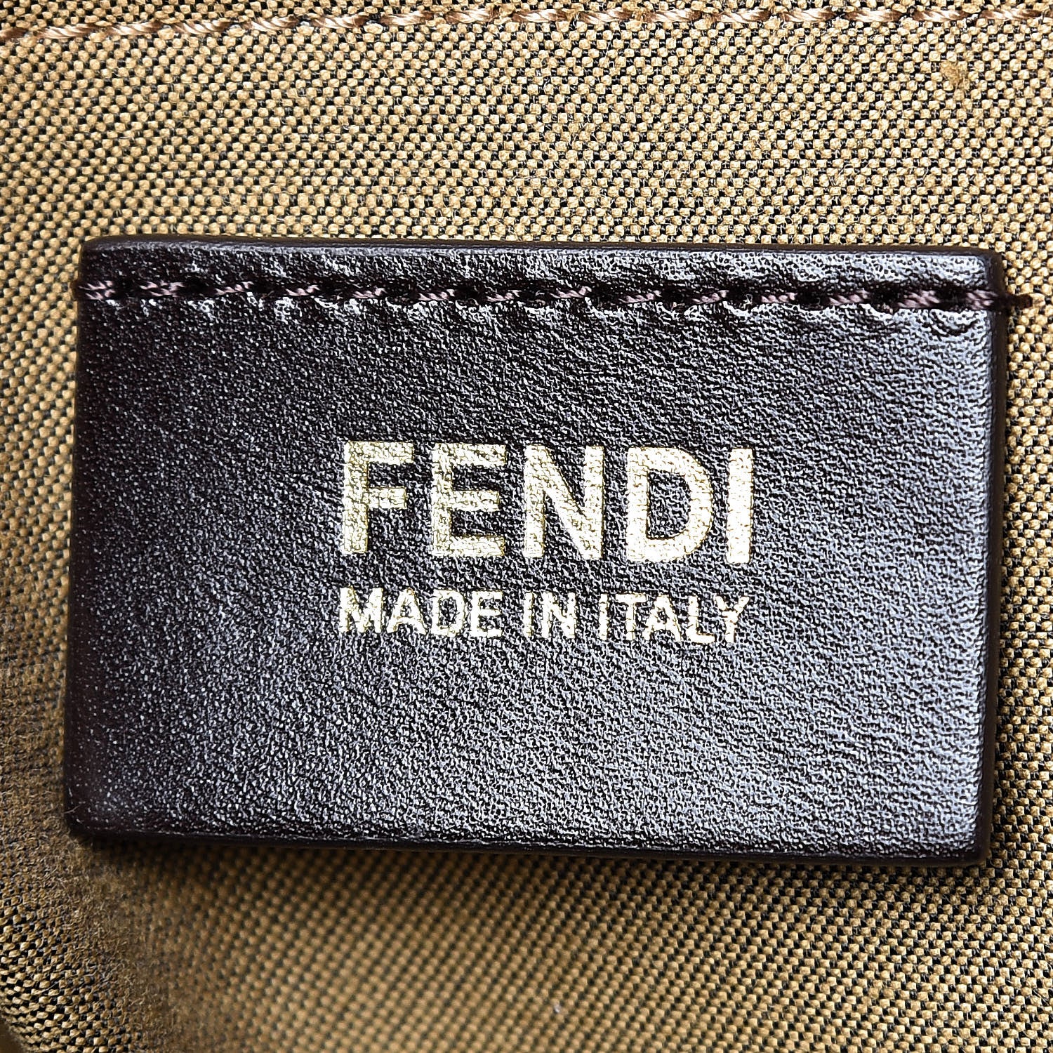 Fendi Zucca Large Hobo Tobacco 6 of 7