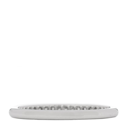 Tiffany Platinum Diamond .17ctw Half Circle Soleste Band Ring 56 7.5 3 of 5