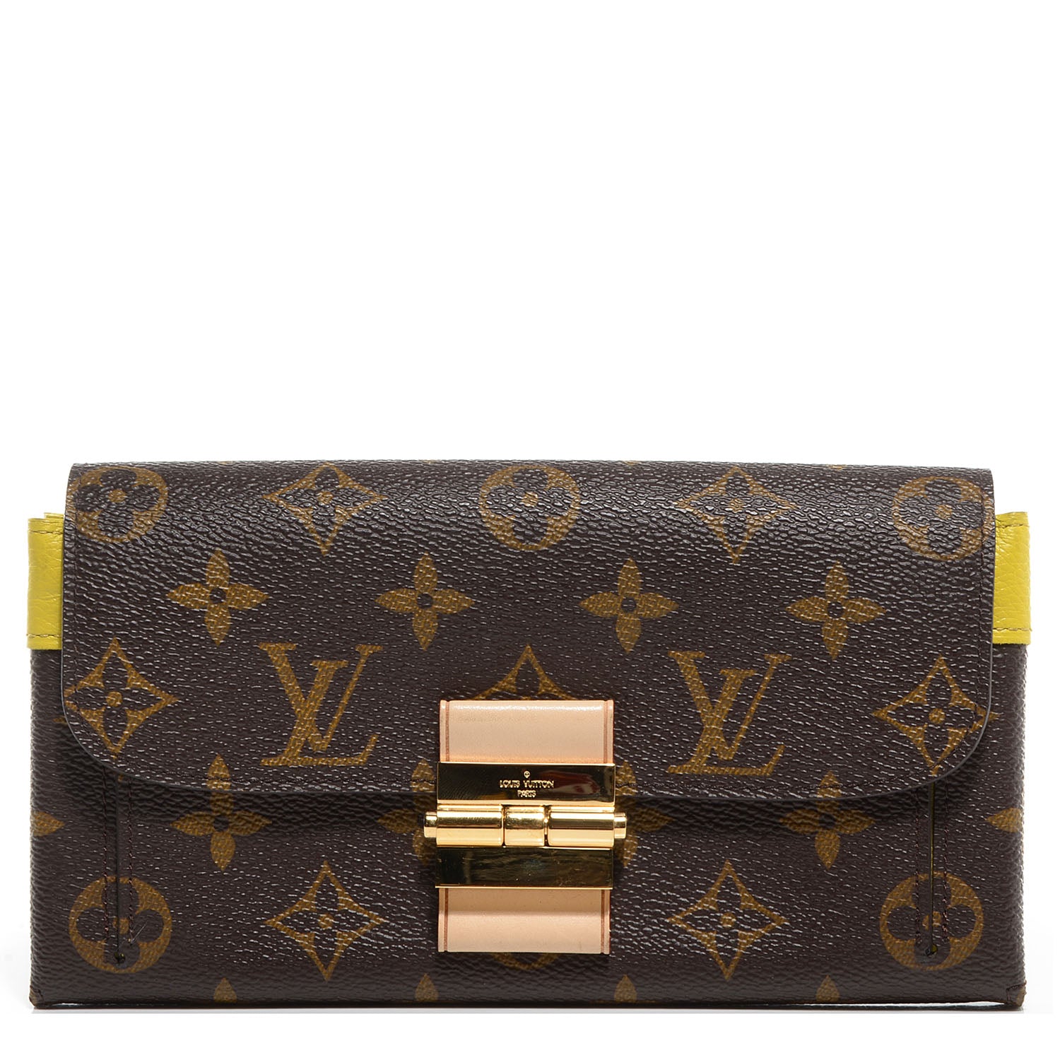 Louis Vuitton Monogram Elysee Wallet Pistache 1 of 7