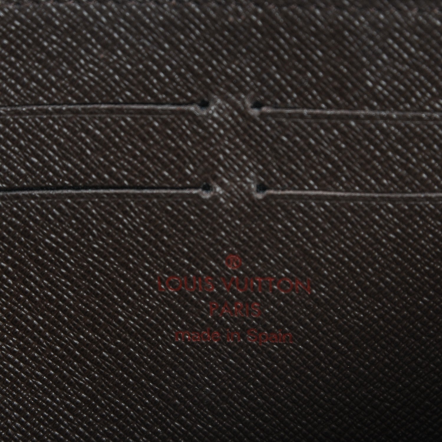 Louis Vuitton Damier Ebene Zippy Wallet 6 of 6