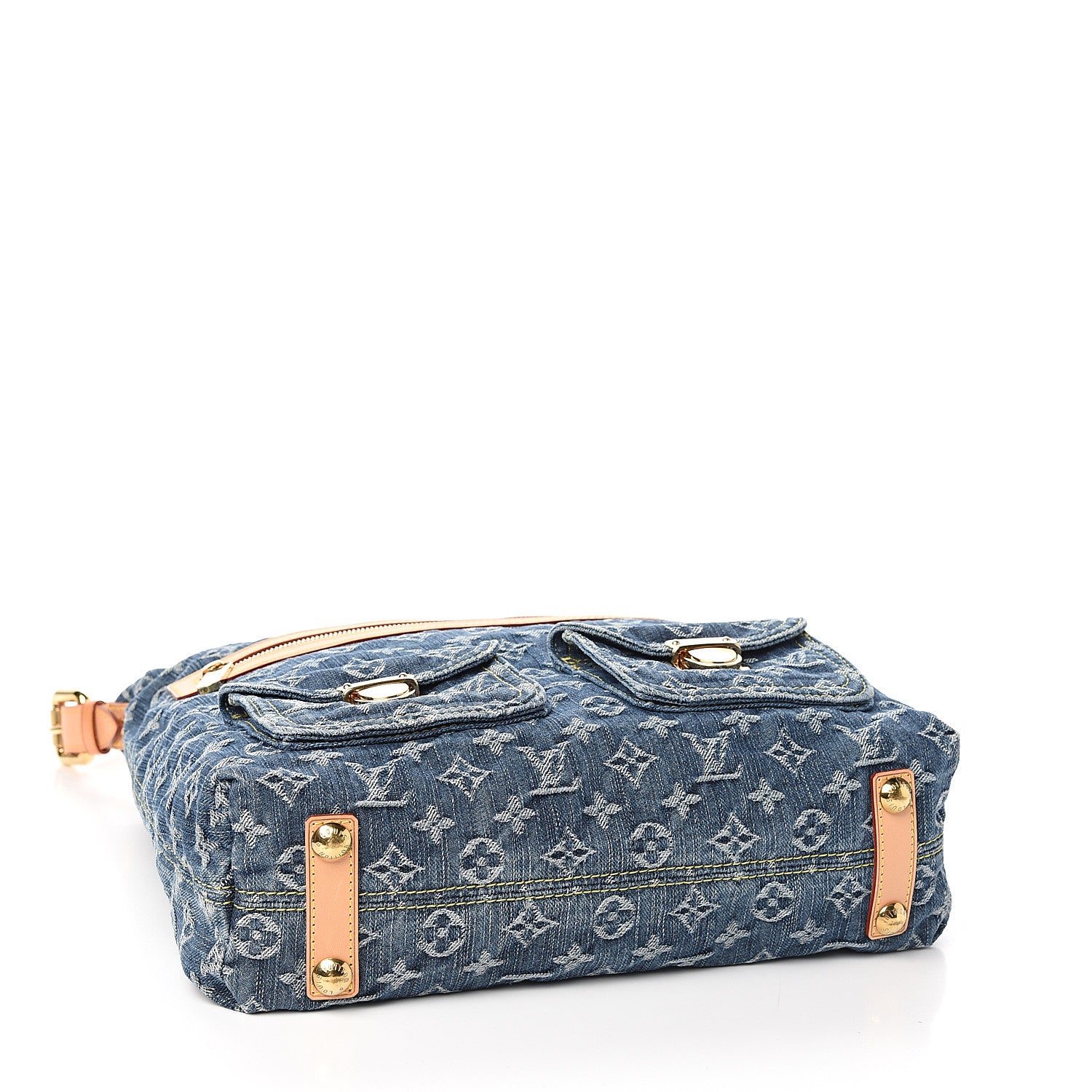 Louis Vuitton Denim Baggy GM Blue 3 of 9