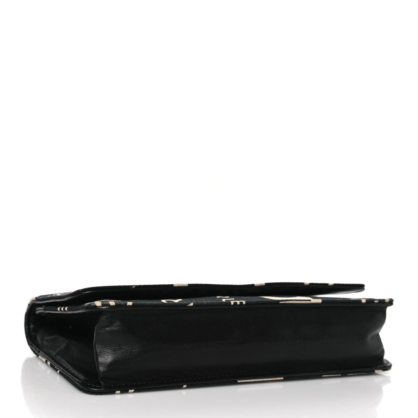 Denim Coco Wallet On Chain WOC Black