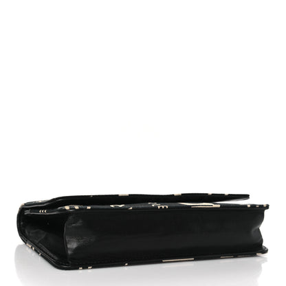 Chanel Denim Coco Wallet On Chain WOC Black 4 of 11