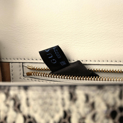 Gucci Snakeskin Small Sylvie Shoulder Bag Roccia 10 of 12