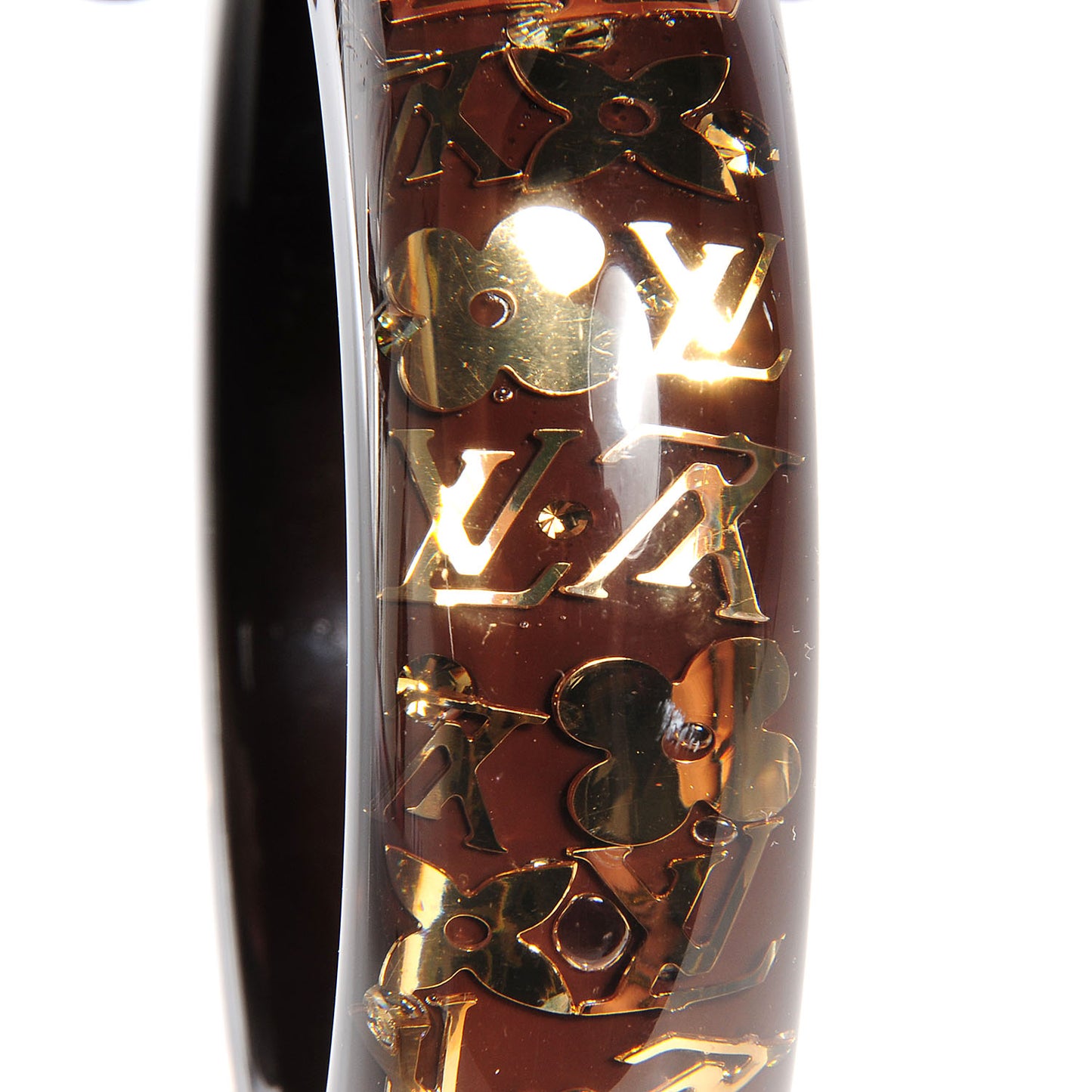 Inclusion Bracelet GM Medium Brown