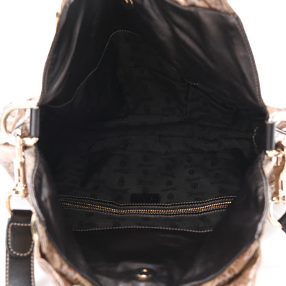 Gucci Crystal Monogram Medium Hysteria Tote Dark Brown 5 of 10