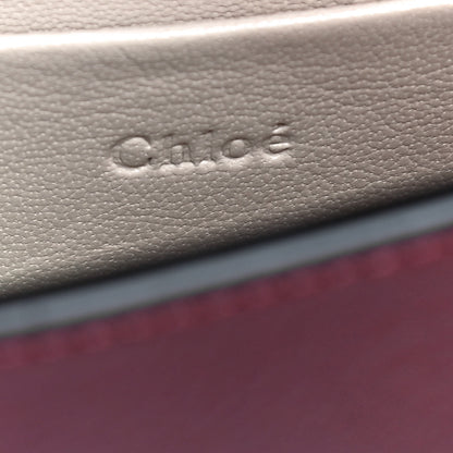 Chloe Calfskin Small Nile Bracelet Minaudiere Bag Plum Purple 9 of 18