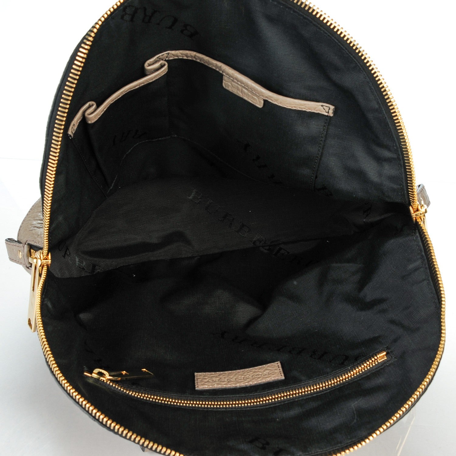 Burberry Heritage Grain Medium Orchard Bowling Bag Pale Taupe 5 of 8