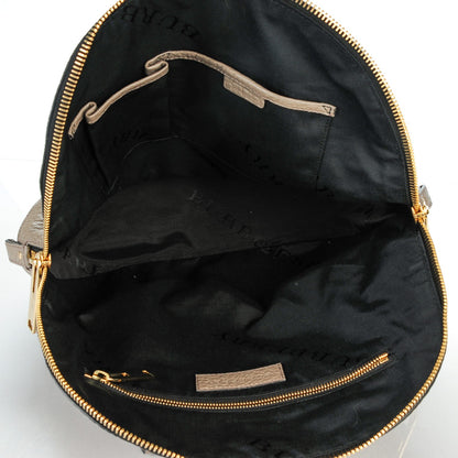 Burberry Heritage Grain Medium Orchard Bowling Bag Pale Taupe 5 of 8