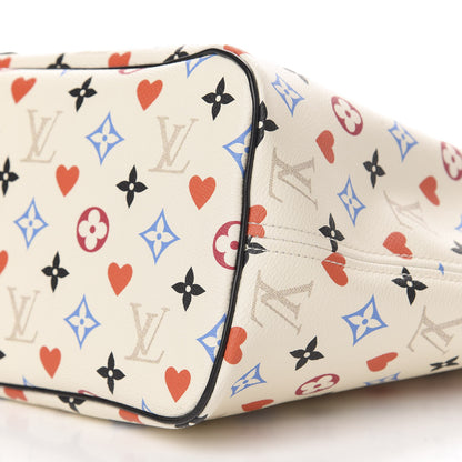 Louis Vuitton Game On Neverfull MM White 9 of 10