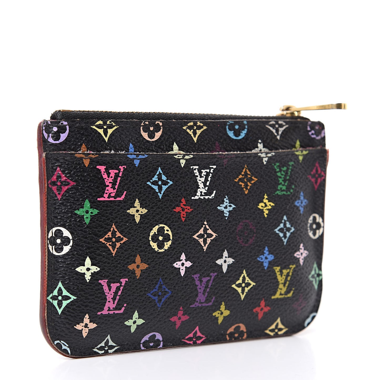 Monogram Multicolor Key Pouch Black Grenade