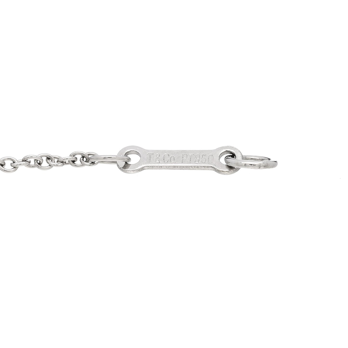 Platinum Diamond .08ct Elsa Peretti Diamonds by the Yard Bracelet