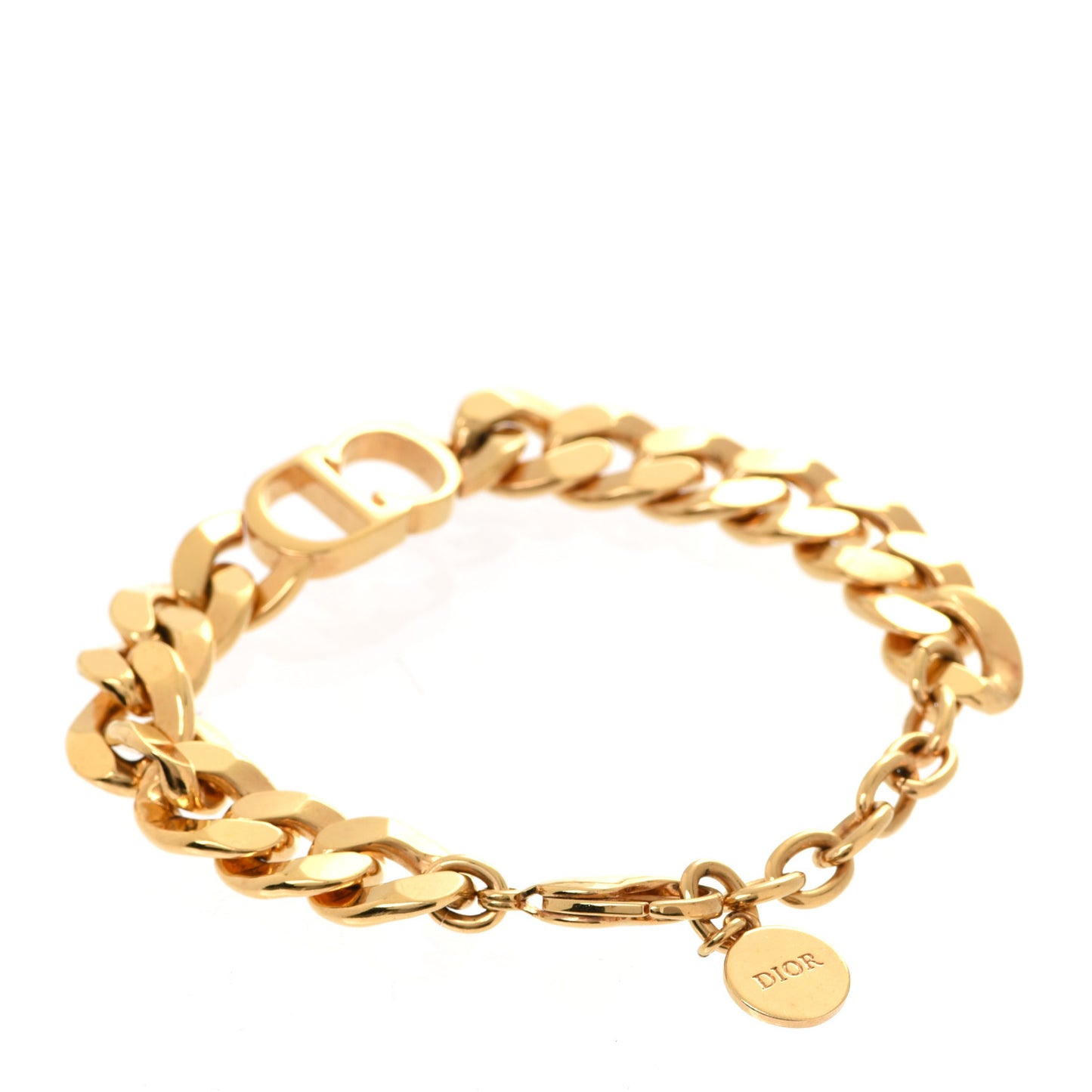 Metal Danseuse Etoile Chain Bracelet Gold