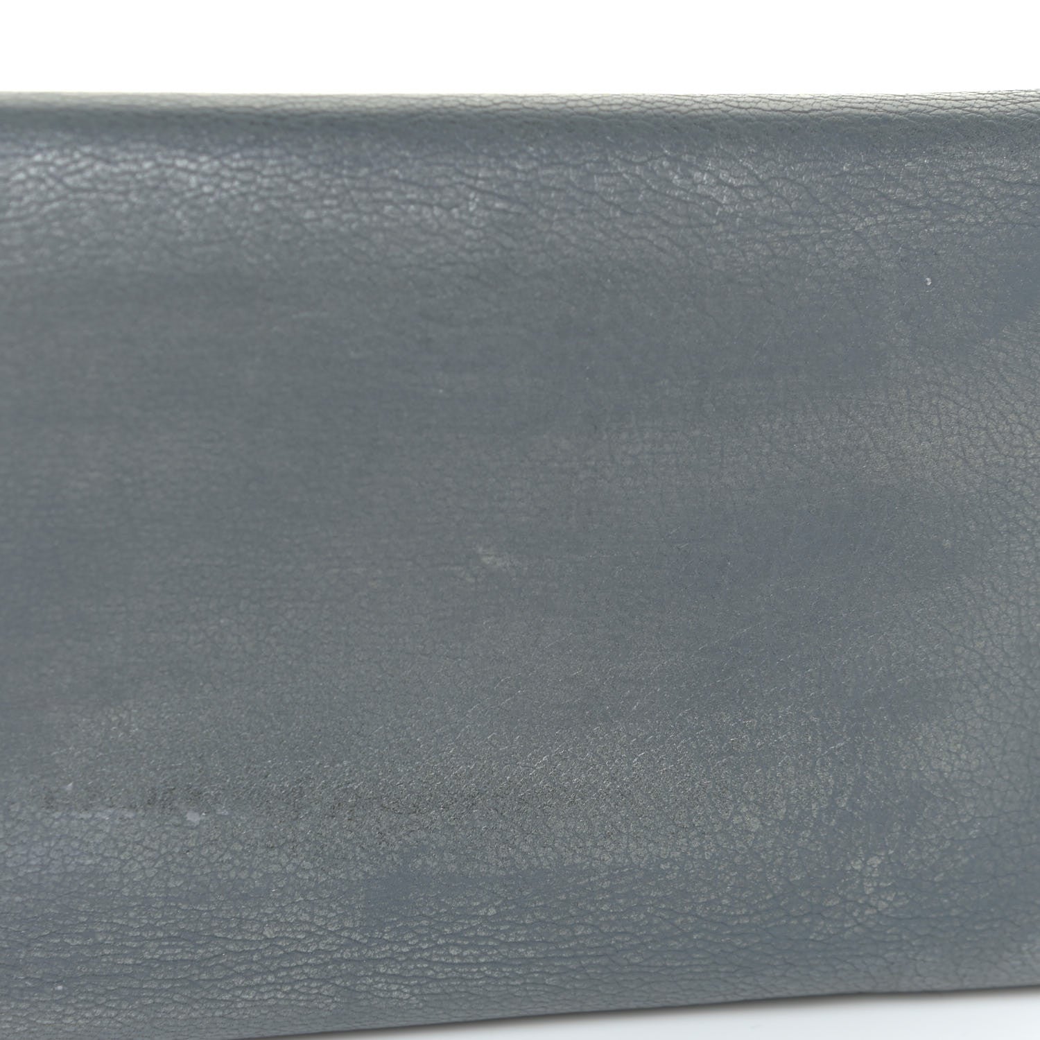 Chanel Metallic Goatskin Large Flap Wallet Silver 10 of 15