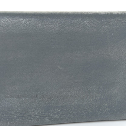 Chanel Metallic Goatskin Large Flap Wallet Silver 10 of 15