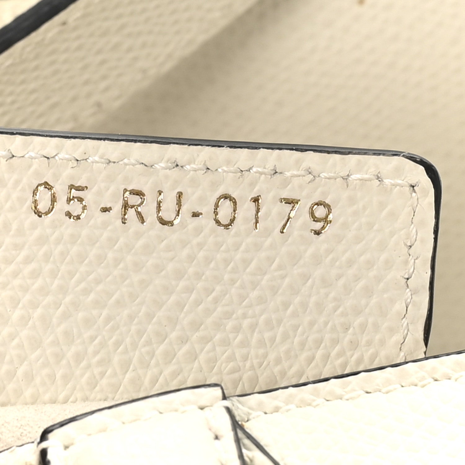 Christian Dior Grained Calfskin Saddle Bag White 8 of 10