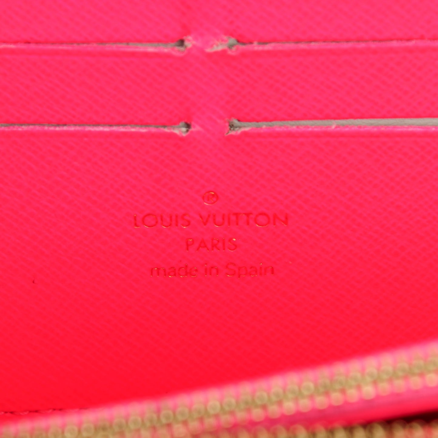 Monogram Graffiti Zippy Wallet Fuchsia