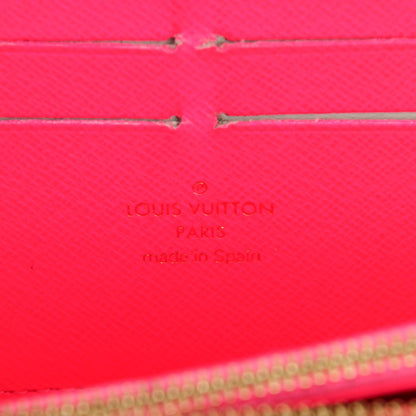 Louis Vuitton Monogram Graffiti Zippy Wallet Fuchsia 10 of 13