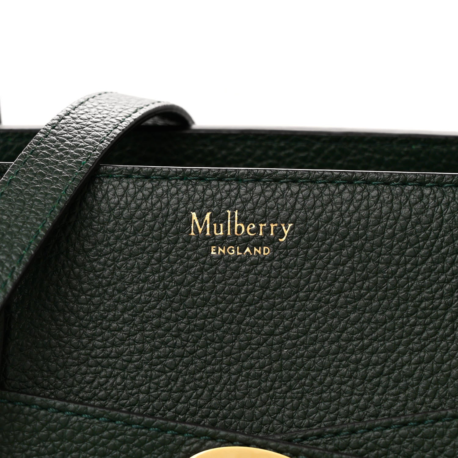 Mulberry Small Classic Grain Small Zip Bayswater Mulberry Green 7 of 11