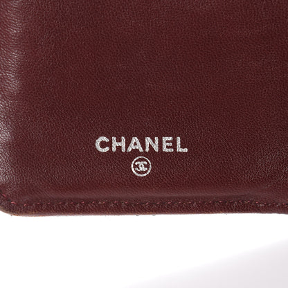 Chanel Lambskin Quilted Yen Wallet Black 6 of 17