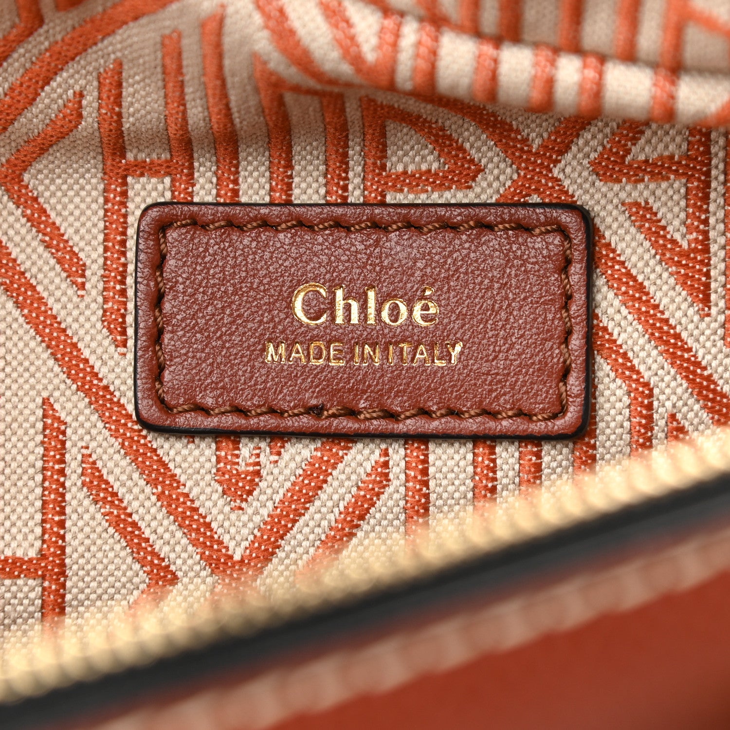 Chloe Calfskin Small Daria Sepia Brown 7 of 9